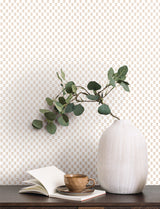 Brioni Rose Floral Stamp Pink by Antonina Vella Wallpaper – York Designer Series VP1394