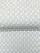 Brioni Grey by Antonina Vella Floral Stamp Wallpaper – York Designer Series VP1395