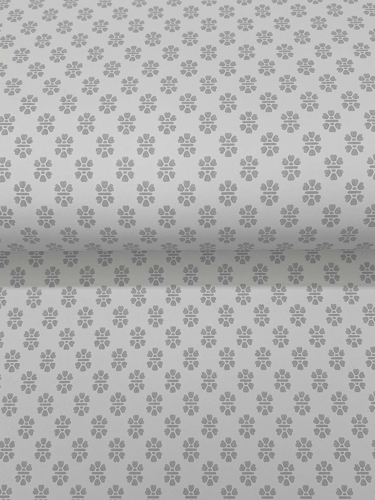Brioni Cream by Antonina Vella Floral Stamp Wallpaper – York Designer Series VP1396