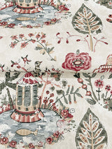Parc Merlot Garden Dreams Mulberry by Antonina Vella Botanical Wallpaper – York Designer Series VP1403