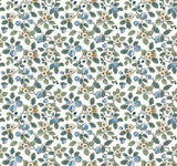 Framboise Blue Berry Vines Wallpaper – VP1413