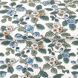 Framboise Blue by Antonina Vella Berry Vines Wallpaper – York Designer Series VP1413
