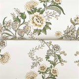 Genevieve Butter by Antonina Vella Floral Trail Wallpaper – York Designer Series VP1421