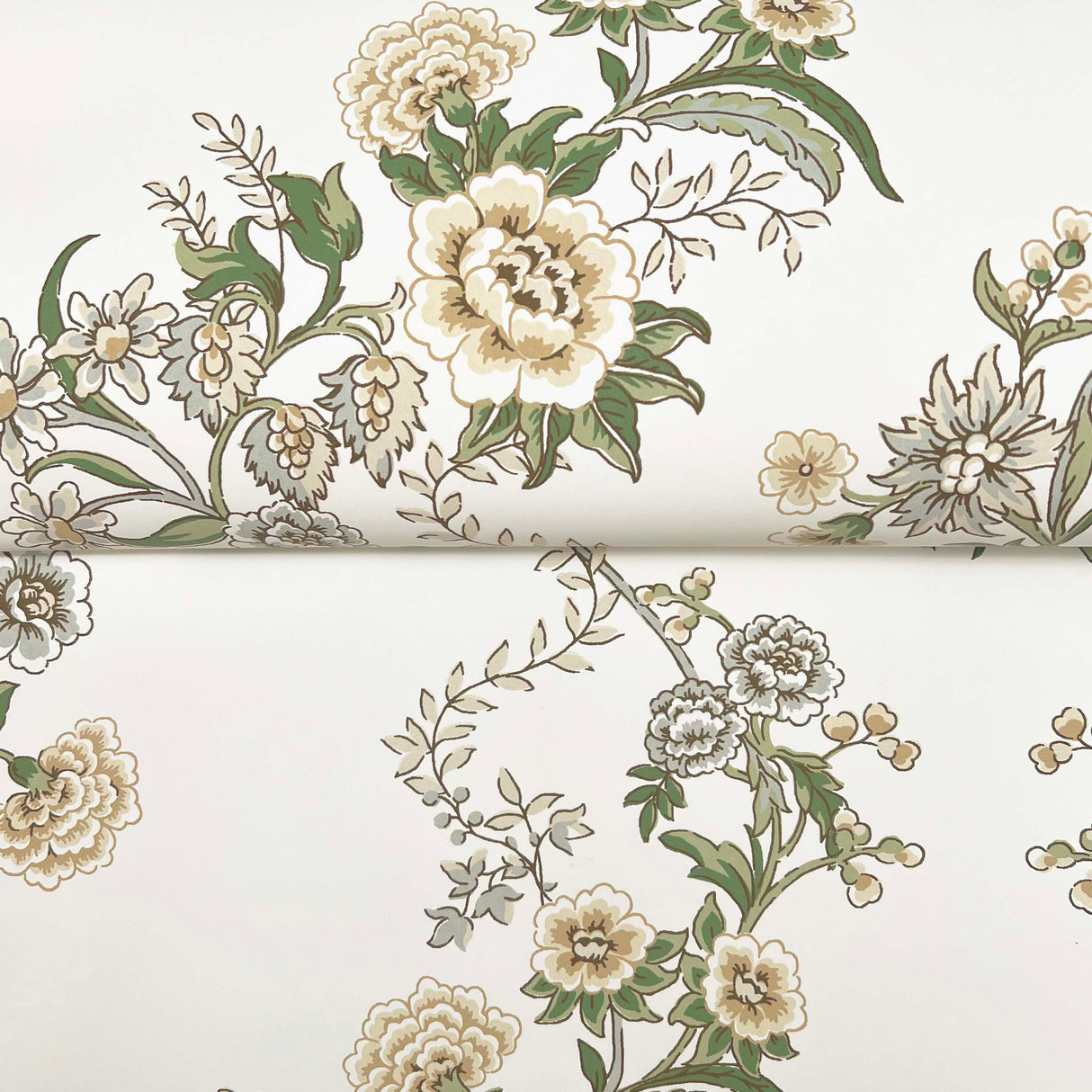Genevieve Butter by Antonina Vella Floral Trail Wallpaper – York Designer Series VP1421