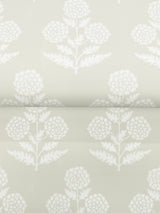 Souci Beige Marigolds by Antonina Vella Botanical Wallpaper – York Designer Series VP1433