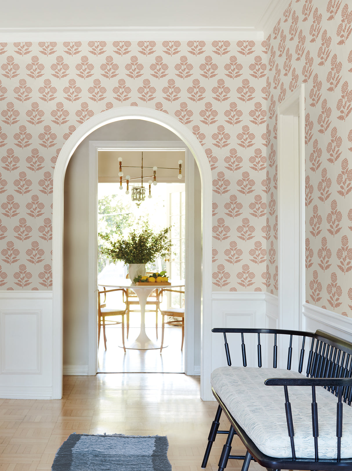 Souci Rose by Antonina Vella Marigolds Wallpaper – York Designer Series VP1434