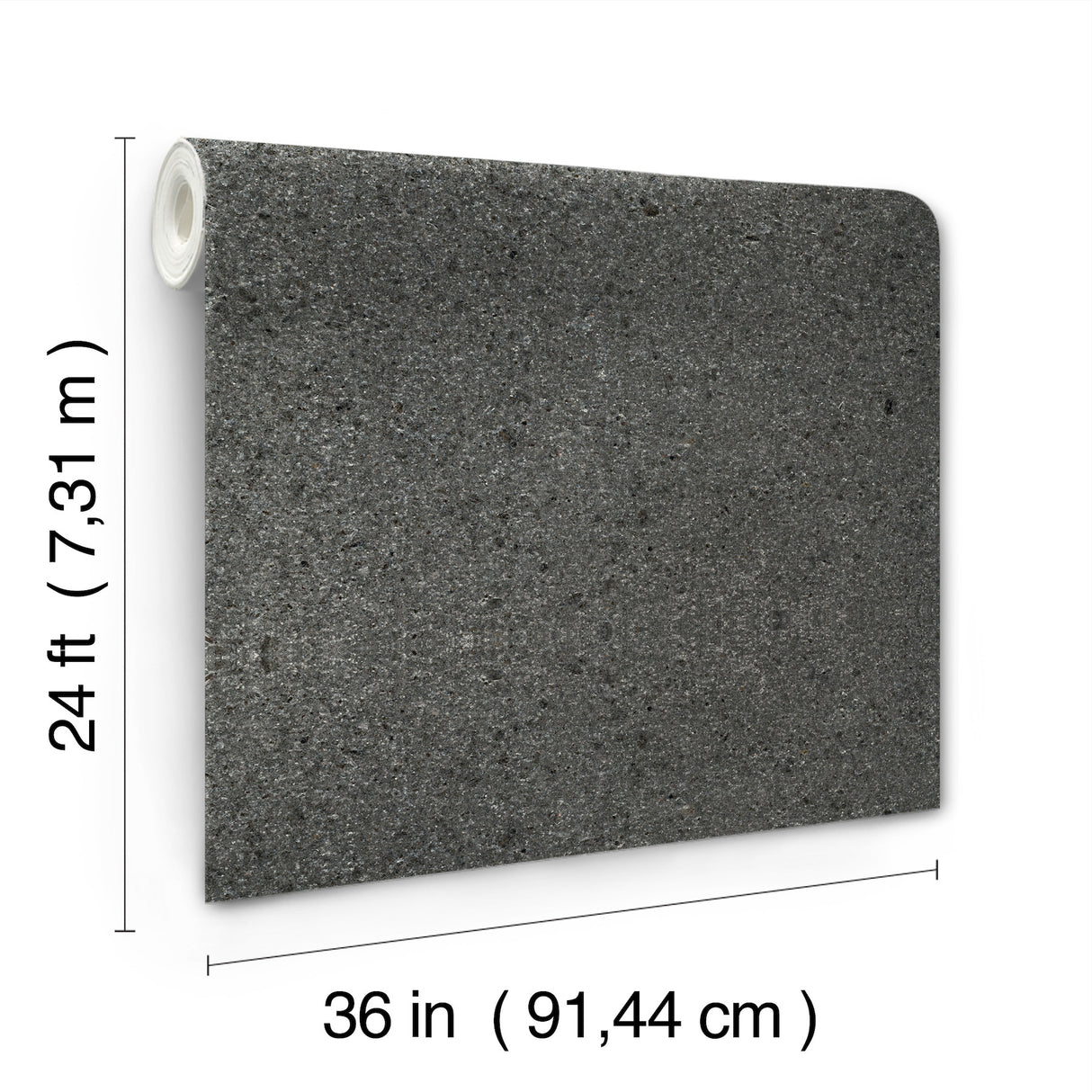 Brilliant Mica Black by Ronald Redding Glittering Wallpaper – York Designer Series VR1500