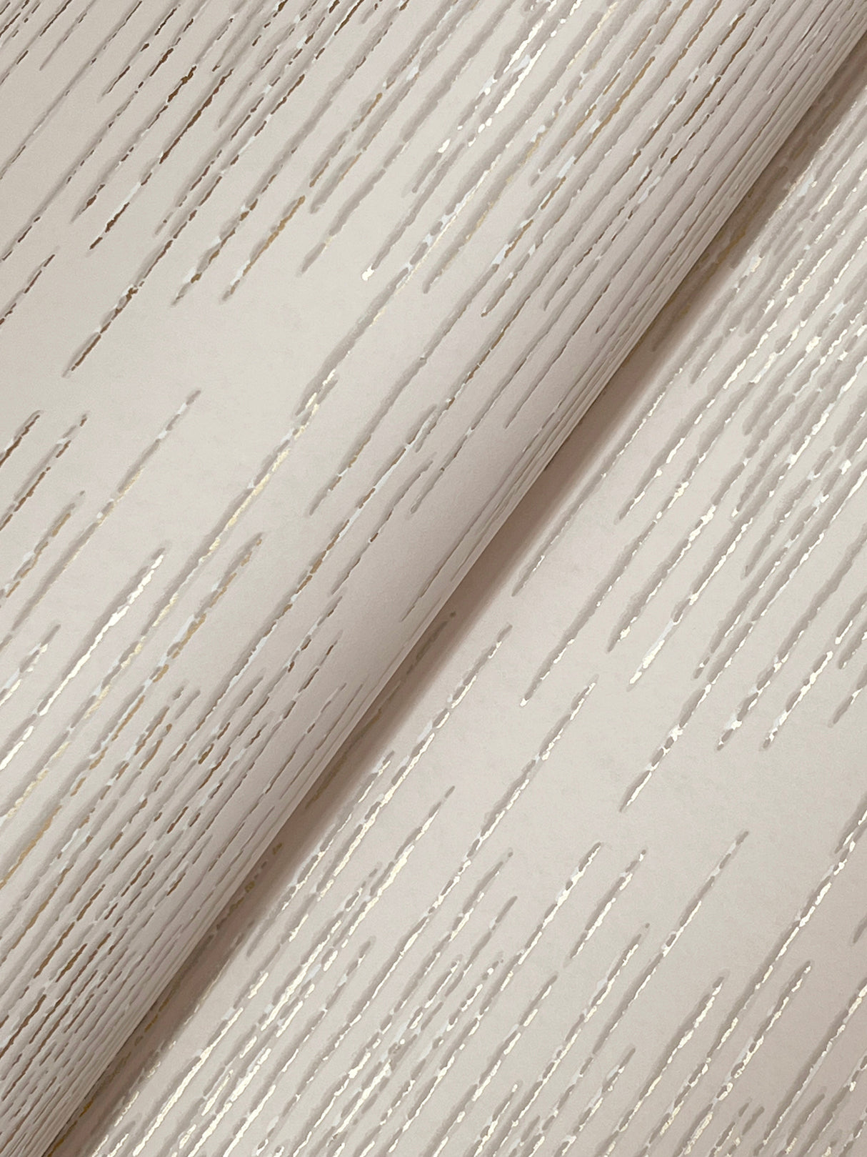 Operetta Blush by Ronald Redding Metallic Columns Wallpaper- York Designer Series VR1502