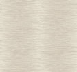 Operetta Ivory Metallic Columns Wallpaper by Ronald Redding – abstract metallic columns on warm ivory non woven