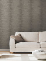 Operetta Stone by Ronald Redding Metallic Columns Wallpaper- York Designer Series VR1505