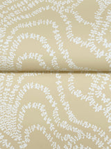 String of Pearls Butter by Ronald Redding Vine Wallpaper – York Designer Series VR1515