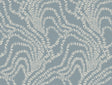 String of Pearls Denim Vine Wallpaper by Ronald Redding – York Designer Series VR1516