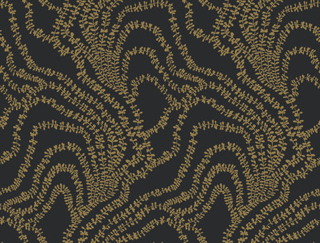 String of Pearls Gold Vine Wallpaper – VR1517 swatch