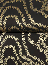 String of Pearls Gold by Ronald Redding Vine Wallpaper – York Designer Series VR1517