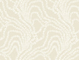 String of Pearls Beige Vine Wallpaper by Ronald Redding, 27 in x 27 ft roll – VR1518