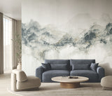 Mystic Overlook Grey by Ronald Redding Scenic Mountains Wall Mural – York Designer Series VR1520M
