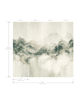 Mystic Overlook Green by Ronald Redding Wall Mural – York Designer Series VR1521M