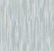 Tribeca Light Blue Texture Stripe Wallpaper by Ronald Redding – VR1524