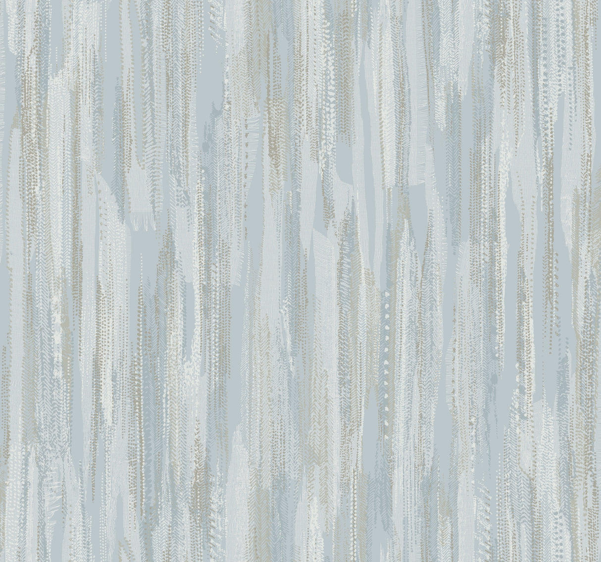 Tribeca Light Blue Texture Stripe Wallpaper by Ronald Redding – VR1524