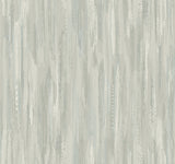 Tribeca Aqua Texture Stripe Wallpaper by Ronald Redding – York Designer Series VR1526