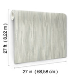 Tribeca Aqua by Ronald Redding Texture Stripe Wallpaper- York Designer Series VR1526