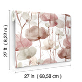 Cotswolds Poppies Red by Ronald Redding Floral Wallpaper – York Designer Series VR1536