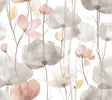 Cotswolds Poppies Pastel floral wallpaper by Ronald Redding, 27 in x 27 ft roll