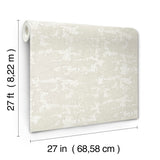 Crystal Cloud Dove by Ronald Redding Beaded Wallpaper- York Designer Series VR1541