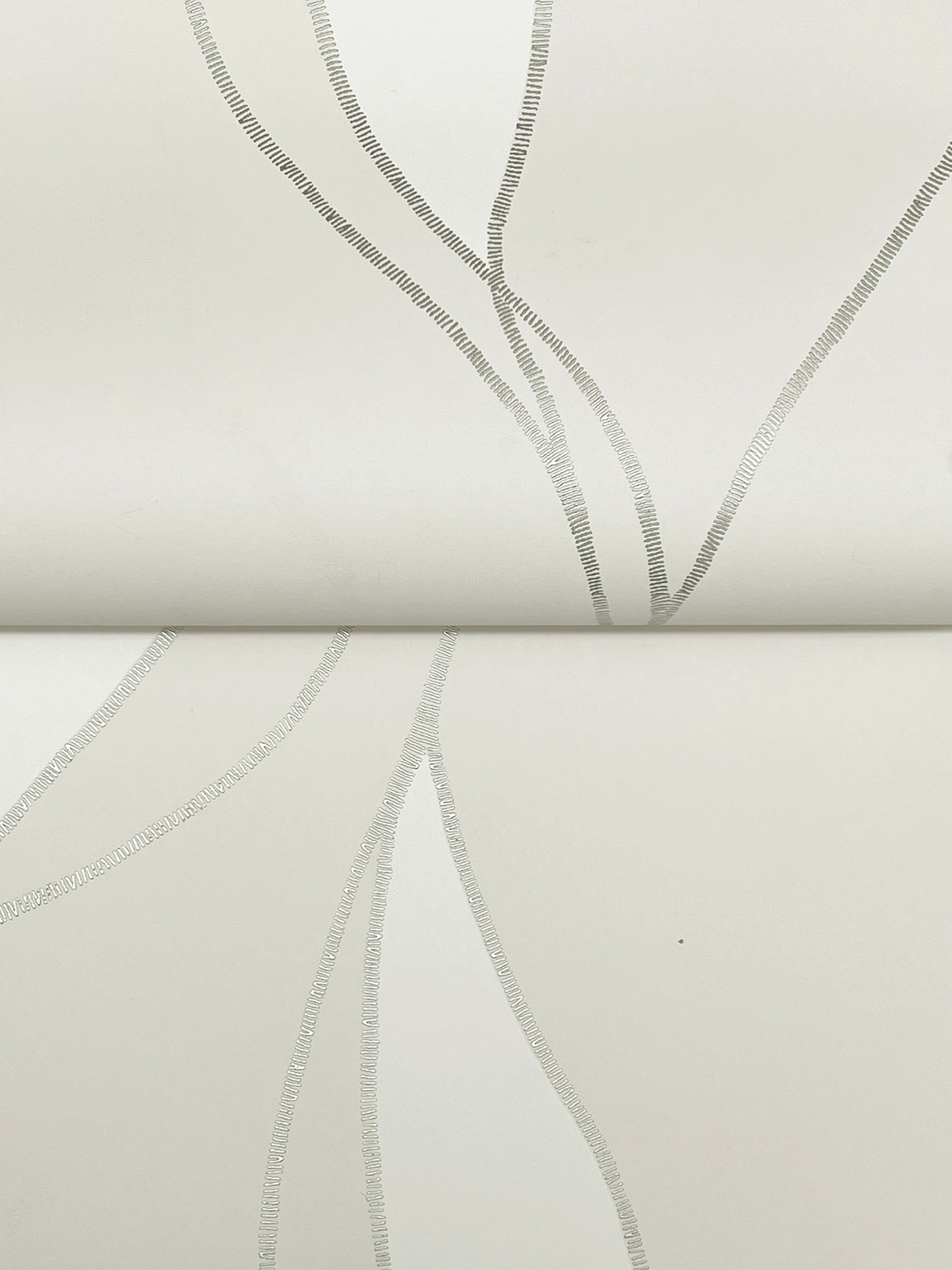 Society Hill Dove by Ronald Redding Abstract Leaf Wallpaper- York Designer Series VR1550