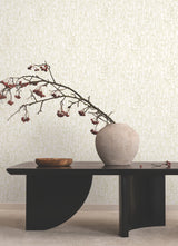 Filigree Beige by Ronald Redding Abstract Wallpaper- York Designer Series VR1559
