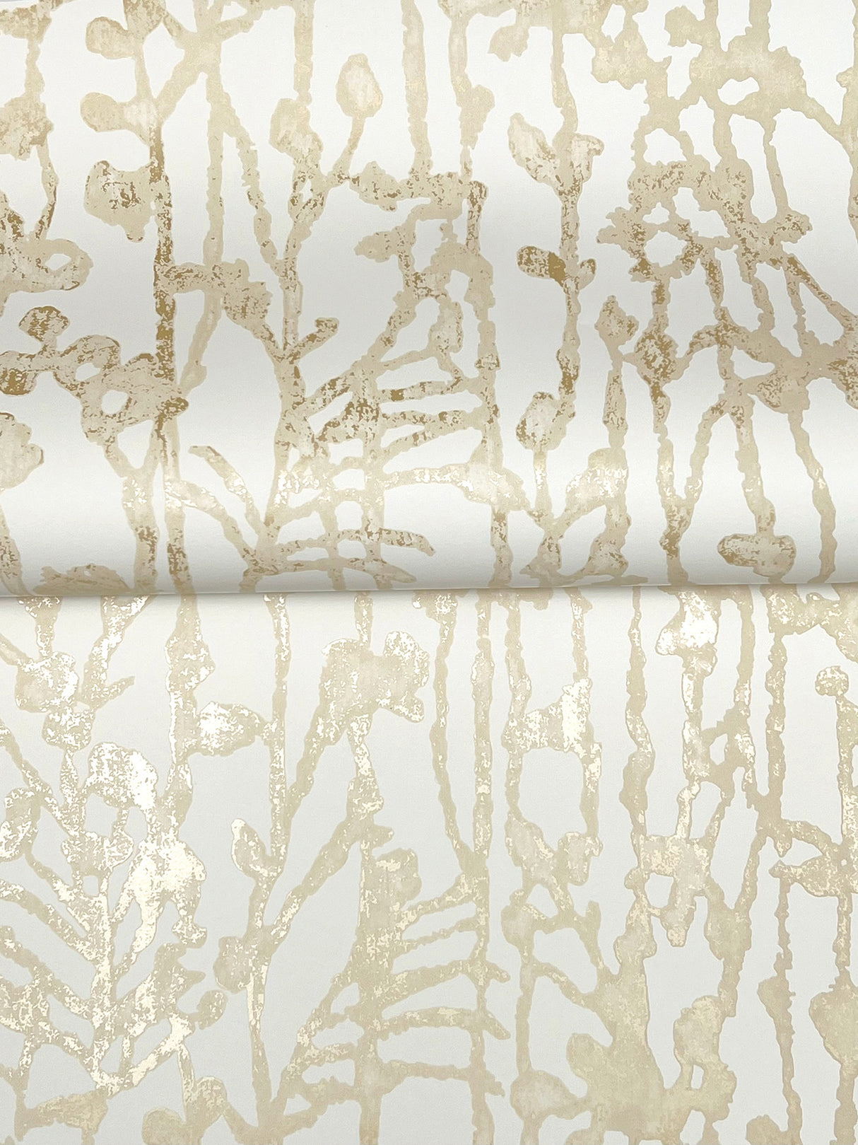 Filigree Gold by Ronald Redding Abstract Wallpaper- York Designer Series VR1560