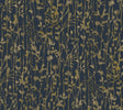 Filigree Navy Abstract Wallpaper – VR1561