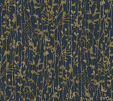 Filigree Navy Abstract Wallpaper – VR1561