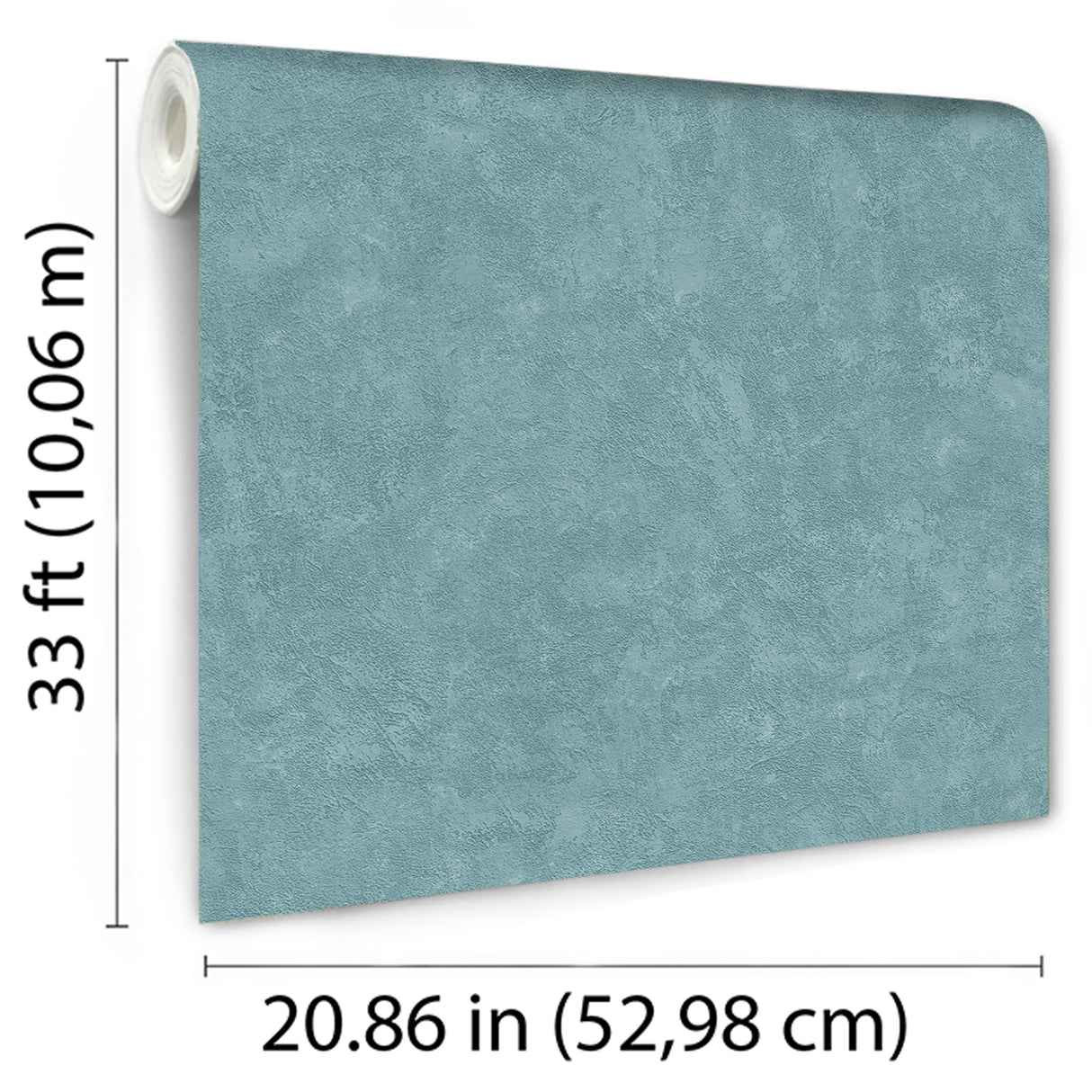 Faux Waxed Texture Blue by — Textured/Embossed Vinyl Wallpaper – Veer Decor VRAR01-697