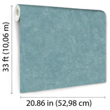 Faux Waxed Texture Blue by — Textured/Embossed Vinyl Wallpaper – Veer Decor VRAR01-697