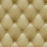 Faux plush quilted diamond gold wallpaper roll and room scene