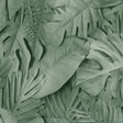 Large Photoreal Tropical Leaves Green wallpaper roll and room scene