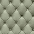 Green faux tufted quilted diamond textured vinyl wallpaper roll VRAR04-267