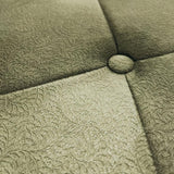 Faux Plush Quilted Diamond Upholstery Green by Veer Decor Textured Vinyl Wallpaper – Veer Decor VRAR04-267