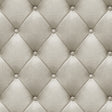 Beige faux tufted diamond upholstery textured vinyl wallpaper roll VRAR07-267