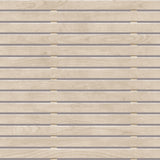 Horizontal Wood Slate Beige faux wood stripe wallpaper roll and lifestyle images