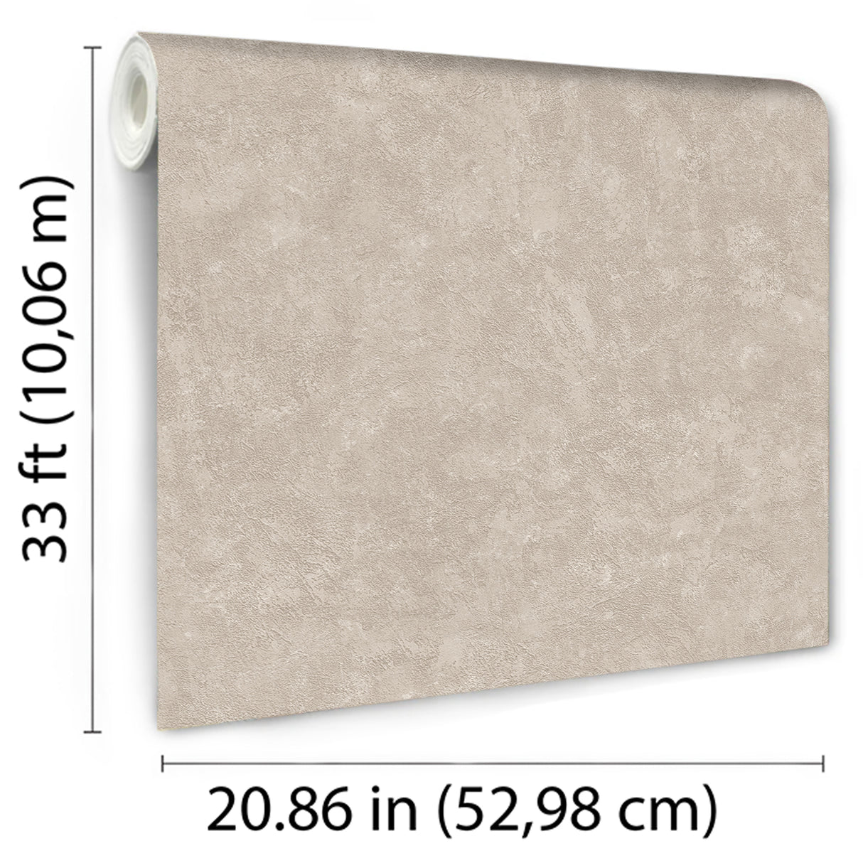 Faux Waxed Texture Taupe by Veer Decor Textured Vinyl Wallpaper – Veer Decor VRAR08-697