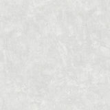 Faux Waxed Texture Light Gray textured vinyl wallpaper roll and lifestyle detail