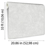 Faux Waxed Texture Light Gray by Veer Decor Textured Vinyl Wallpaper – Veer Decor VRAR09-697