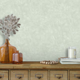 Faux Waxed Texture Light Green by Veer Decor Textured Vinyl Wallpaper – Veer Decor VRAR14-697