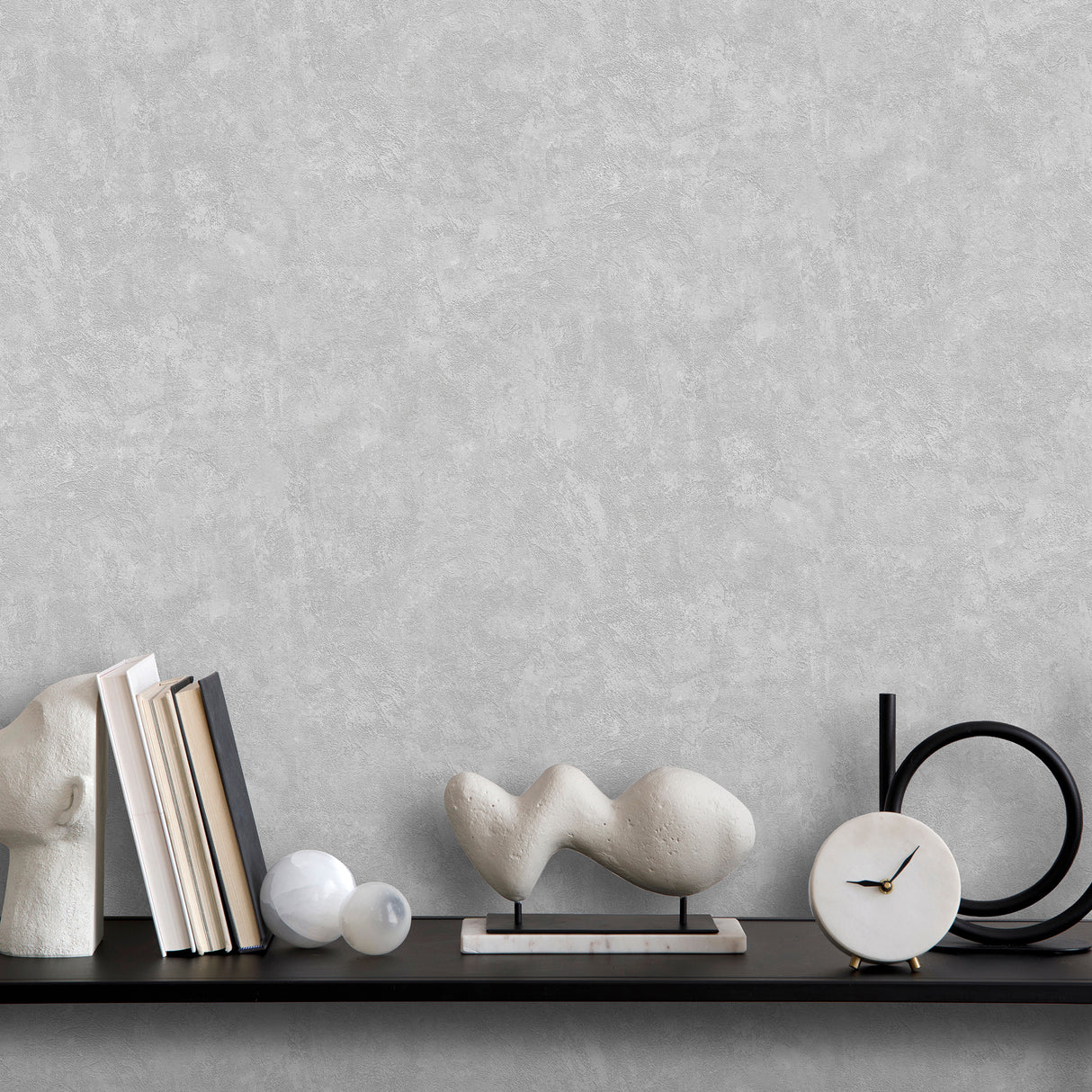 Faux Waxed Texture Gray by Veer Decor Textured Vinyl Wallpaper – Veer Decor VRAR29-697