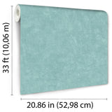 Faux Waxed Texture Aqua by Veer Decor Textured Vinyl Wallpaper – Veer Decor VRAR34-697