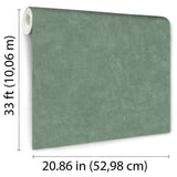 Faux Waxed Texture Dark Green by Veer Decor Textured Vinyl Wallpaper – Veer Decor VRAR44-697