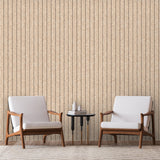 Corkboard Stripe Natural Light by Veer Decor Abstract Wallpaper – Veer Decor VRBR07-357