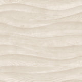 Natural Drift wavy faux wood cream wallpaper roll 20.86 in x 33 ft
